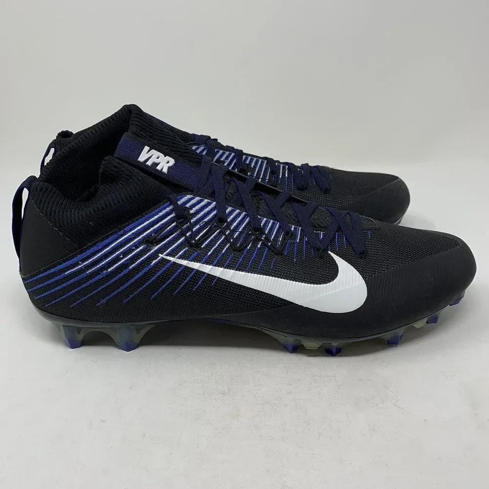 Nike Vapor Untouchable 2 Football Black Rush Blue 835646-014‎ Men's Size 14.5